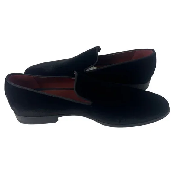 Magnanni Dorio Mens Loafer/Slipper Black Velvet Style 12475 US 11.5, EU 44 - Picture 5 of 12